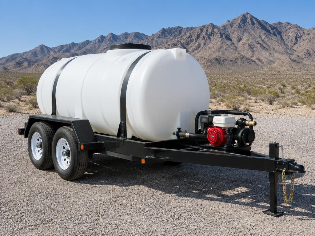 Water Buffalo 1,000 Gallon Water Trailer available for rent at EquipScape El Paso